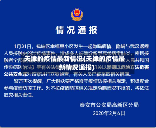 天津的疫情最新情况(天津的疫情最新情况通报)-第1张图片